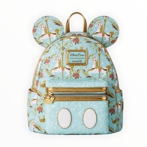 Mickey Mouse The Main Attraction Mini Backpack Prince Charming Regal Carrousel
